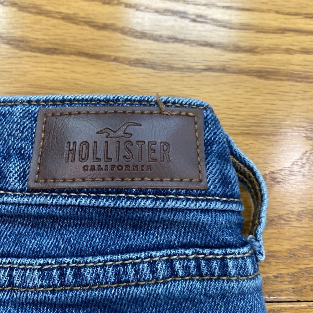 Hollister Jeans Women’s 8R Blue Denim Low Rise Flare - Picture 9 of 9